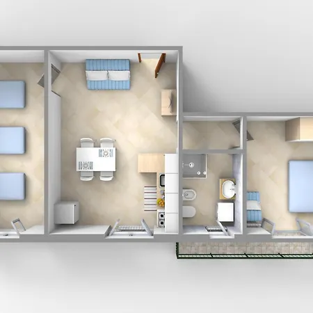 Apartmán Glicini Da Luigi *